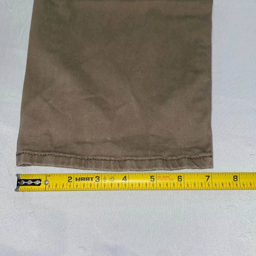 Lucky Brand 410 Athletic Straight Pants Mens 38x32 Brown 7MP10072